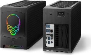 Intel NUC extreme with wifi 6 and bluetooth, thunderbolt 4 and 2.5GB ethernet